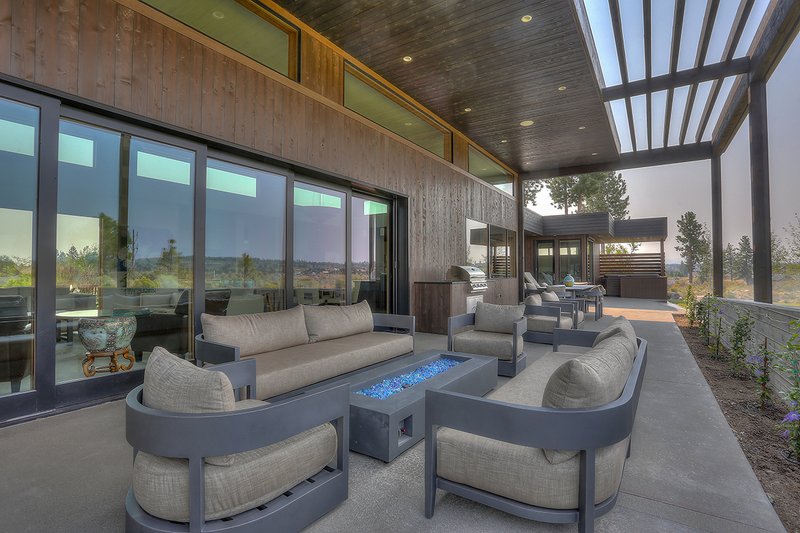Architectural House Design - Exterior - Outdoor Living 1 for Modern House Plan #892-26 - 3 bed, 3.5 bath