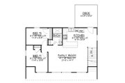 Cottage Style House Plan - 2 Beds 1.5 Baths 842 Sq/Ft Plan #1064-25 
