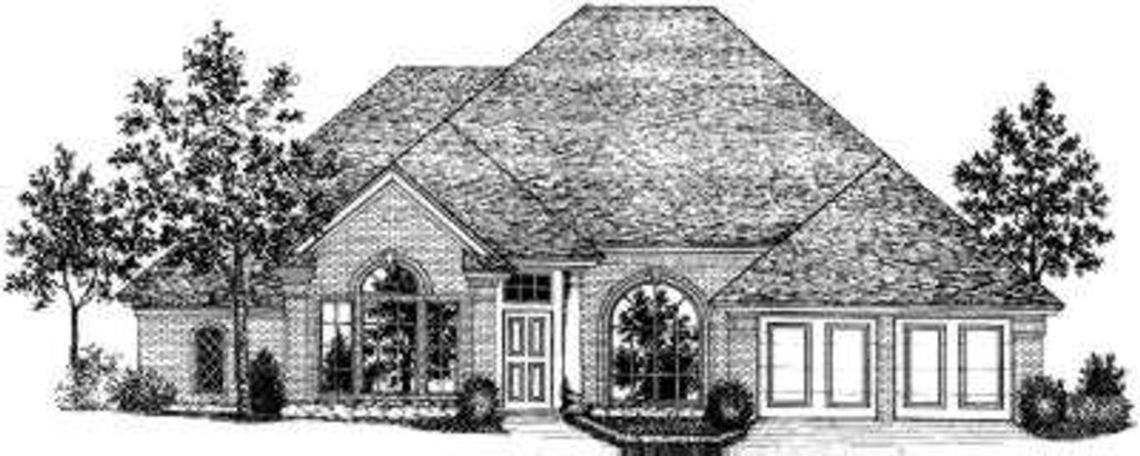 Exterior - Front Elevation 2 for Traditional House Plan #310-199 - 4 bed, 2.5 bath