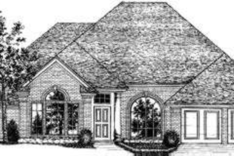Exterior - Front Elevation 2 for Traditional House Plan #310-199 - 4 bed, 2.5 bath