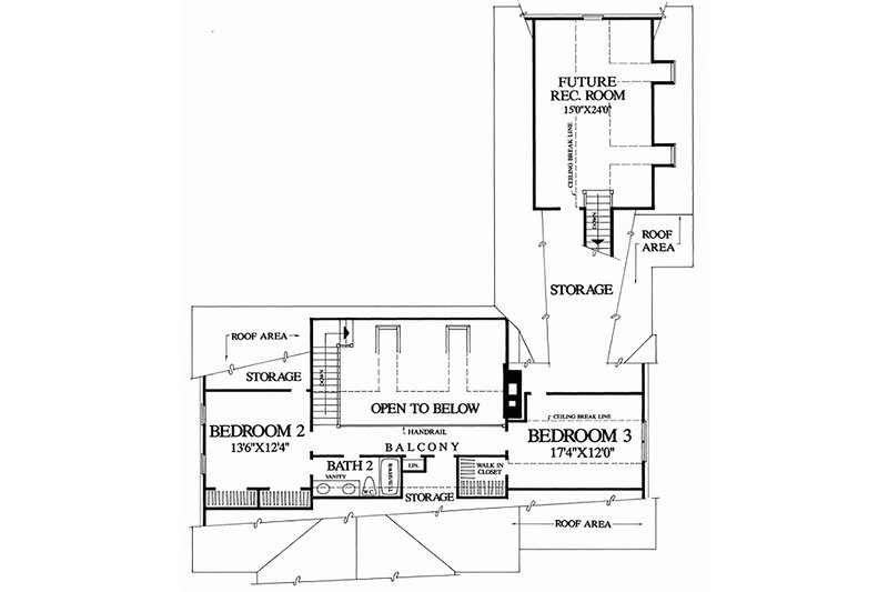 Southern Style House Plan - 3 Beds 2.5 Baths 2630 Sq/Ft Plan #137-167 ...