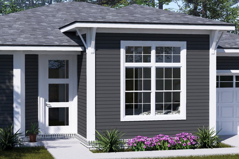 Architectural House Design - Exterior - Other Elevation for Modern House Plan #513-2470 - 3 bed, 2 bath
