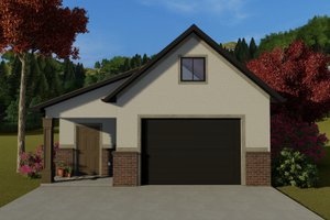 Traditional Exterior - Front Elevation Plan #1060-74