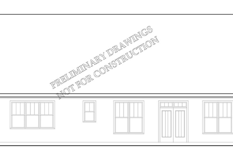 Home Plan - Exterior - Rear Elevation for Traditional House Plan #927-960 - 3 bed, 2.5 bath