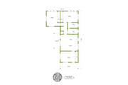 Farmhouse Style House Plan - 3 Beds 2 Baths 999 Sq/Ft Plan #1106-46 