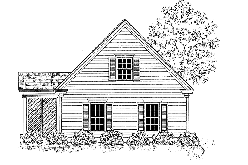 Home Plan - Classical Exterior - Front Elevation Plan #1014-55