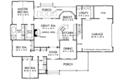Country Style House Plan - 3 Beds 2 Baths 1807 Sq/Ft Plan #929-205 