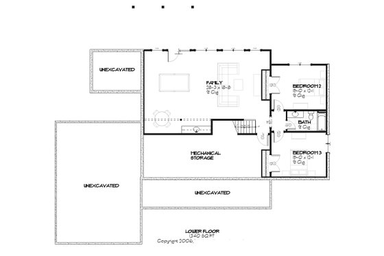 Craftsman style house plan