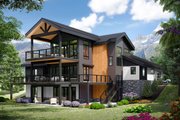 Contemporary Style House Plan - 4 Beds 3 Baths 4530 Sq/Ft Plan #932-1273 