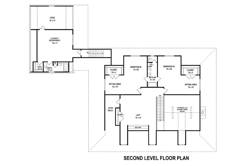 Country Style House Plan - 3 Beds 2.5 Baths 3968 Sq/Ft Plan #81-13910 ...