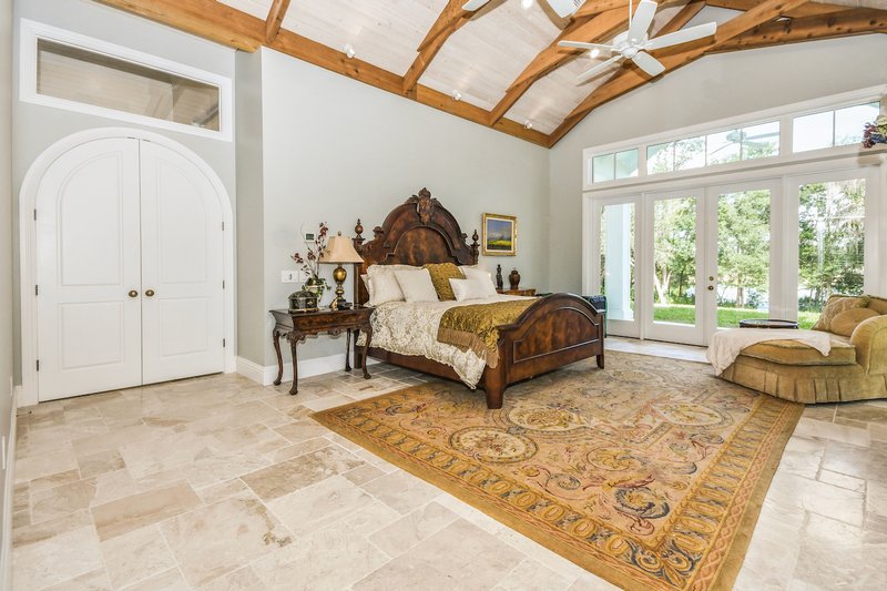 House Blueprint - Interior - Master Bedroom 1 for Colonial House Plan #1058-222 - 4 bed, 5.5 bath