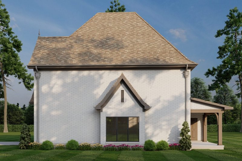 House Plan Design - Exterior - Other Elevation for European House Plan #17-2526 - 2 bed, 2.5 bath