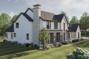 Modern Style House Plan - 4 Beds 3.5 Baths 3571 Sq/Ft Plan #455-358 