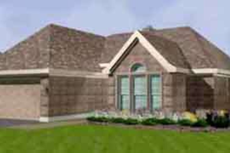 Home Plan - Traditional Exterior - Front Elevation Plan #410-346