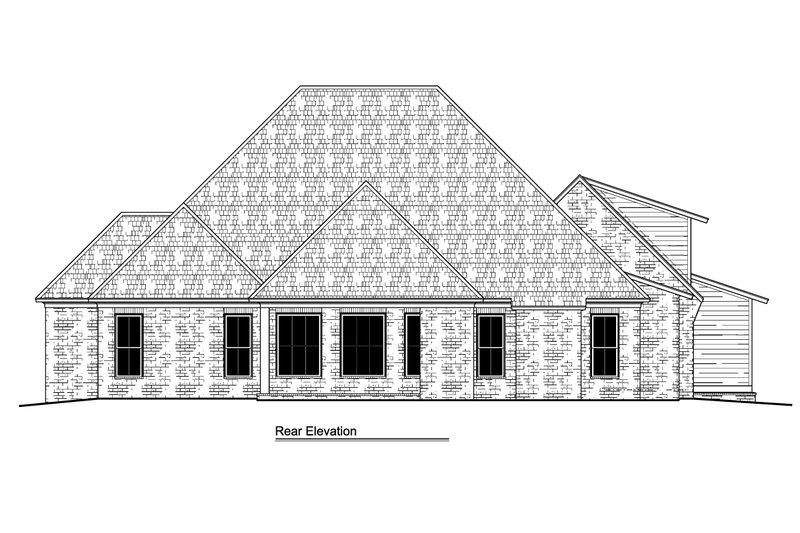 Farmhouse Style House Plan - 4 Beds 3 Baths 2997 Sq/Ft Plan #1081-20 ...