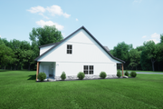 Craftsman Style House Plan - 3 Beds 2.5 Baths 1933 Sq/Ft Plan #1116-18 Exterior 