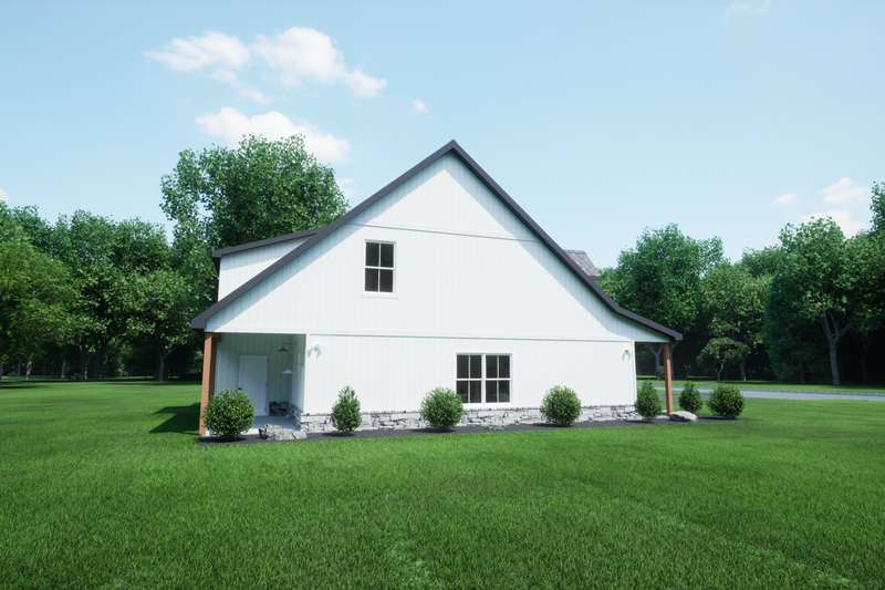 Architectural House Design - Exterior - Other Elevation 2 for Craftsman House Plan #1116-18 - 3 bed, 2.5 bath