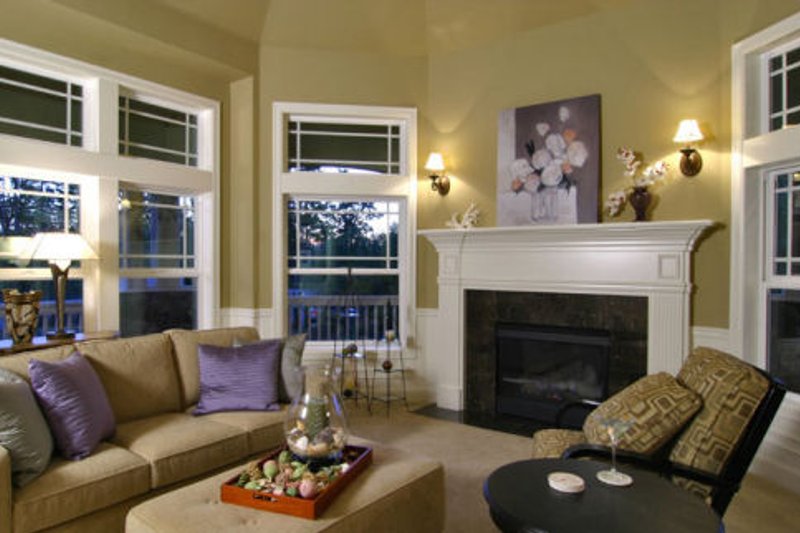 Dream House Plan - Photo 2 for Craftsman House Plan #132-162 - 4 bed, 3.5 bath