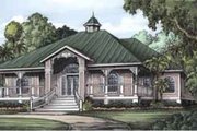 Cottage Style House Plan - 3 Beds 3 Baths 2112 Sq/Ft Plan #115-132 