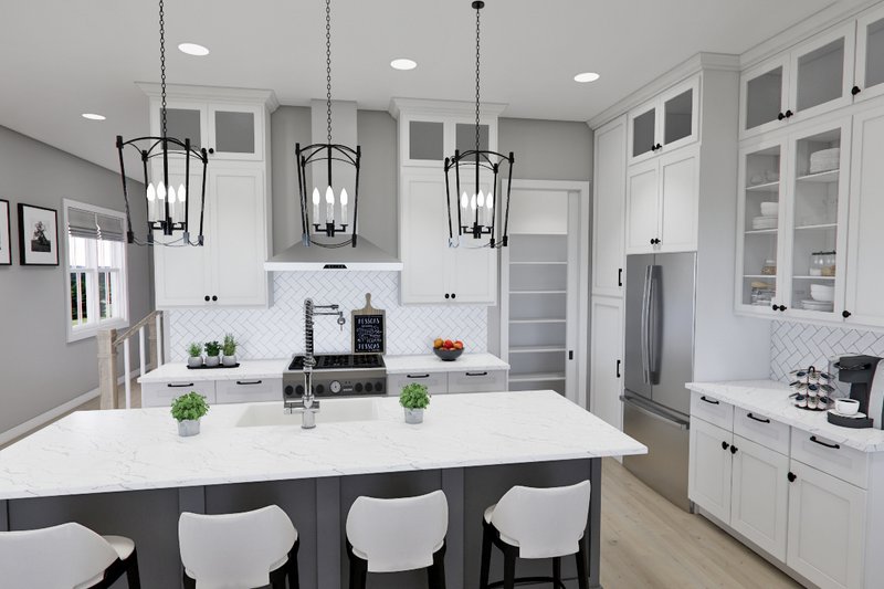 Dream House Plan - Interior - Kitchen 1 for Craftsman House Plan #51-1289 - 3 bed, 3.5 bath