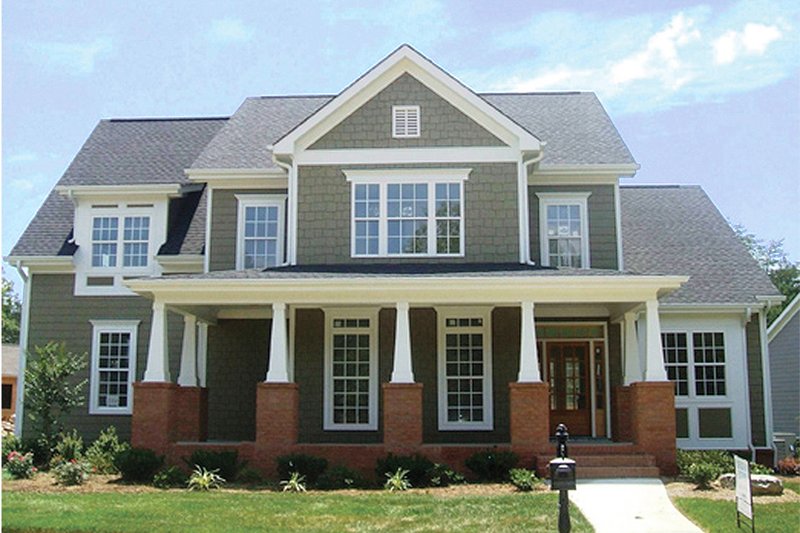 Dream House Plan - Exterior - Front Elevation 3 for Craftsman House Plan #927-188 - 4 bed, 3 bath