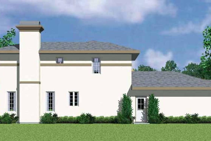Dream House Plan - Exterior - Other Elevation 3 for Prairie House Plan #72-1127 - 3 bed, 2.5 bath