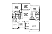 Ranch Style House Plan - 2 Beds 2 Baths 1808 Sq/Ft Plan #1010-102 