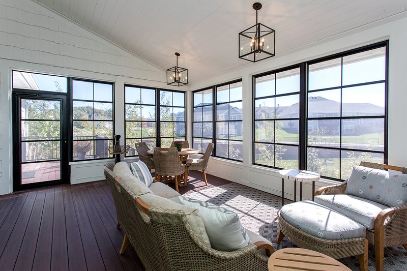 Architectural House Design - Screened Porch