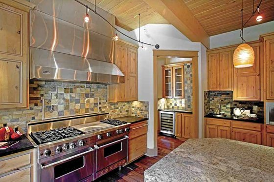 Interior - Kitchen 1 for Contemporary House Plan #951-2 - 4 bed, 4 bath