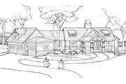 Craftsman Style House Plan - 4 Beds 3 Baths 3827 Sq/Ft Plan #928-253 