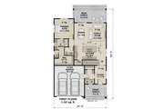 Craftsman Style House Plan - 3 Beds 3.5 Baths 1995 Sq/Ft Plan #51-1288 