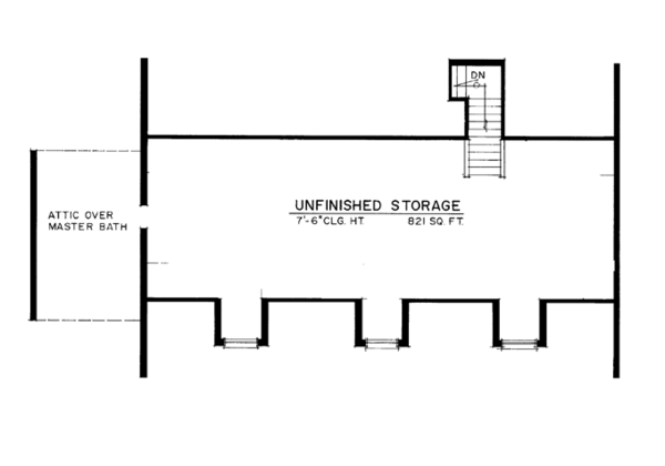 House Design - Colonial Floor Plan - Other Floor Plan #1016-100