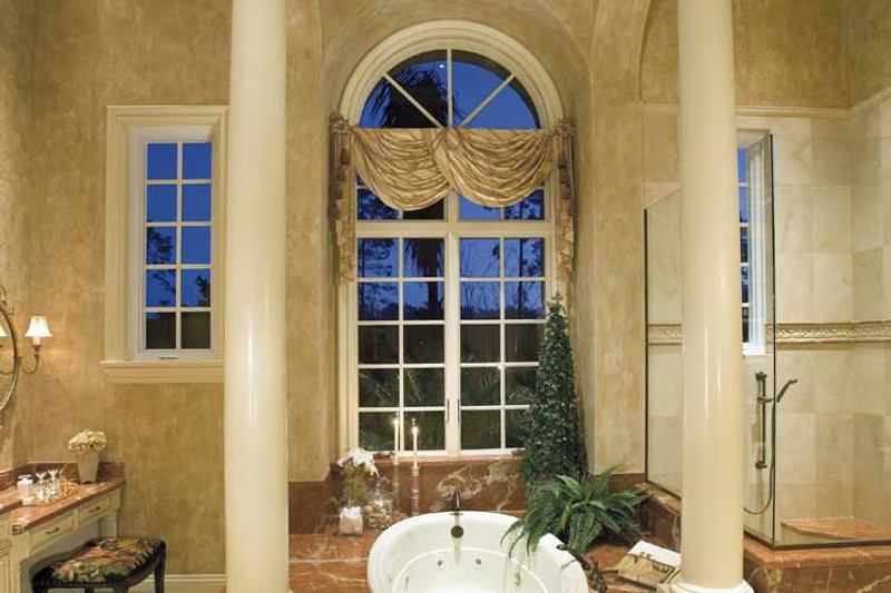 Architectural House Design - Interior - Master Bathroom for Mediterranean House Plan #930-398 - 4 bed, 5.5 bath
