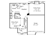 Colonial Style House Plan - 3 Beds 2.5 Baths 2095 Sq/Ft Plan #927-864 