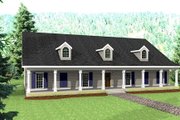 Country Style House Plan - 4 Beds 3 Baths 3029 Sq/Ft Plan #44-129 