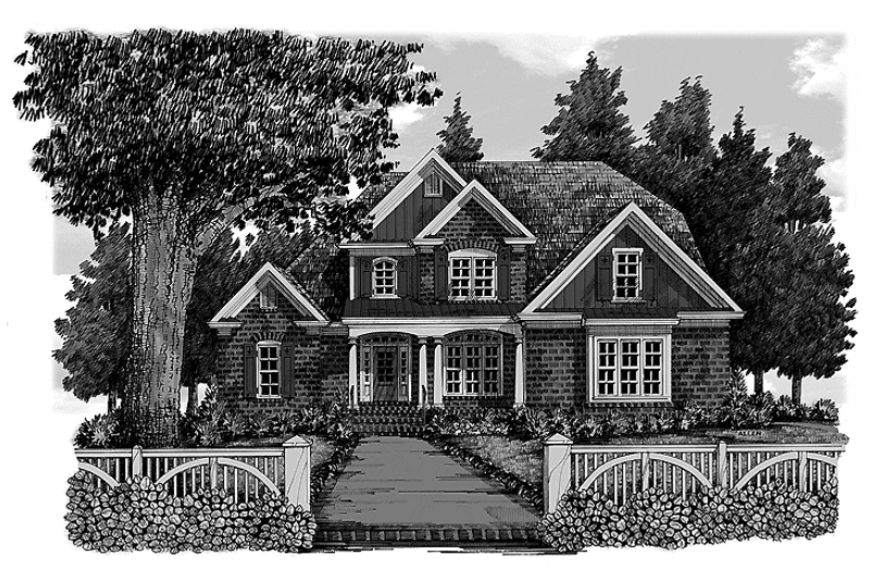 Home Plan - Exterior - Front Elevation 3 for Country House Plan #927-341 - 3 bed, 2.5 bath