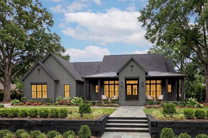 Architectural House Design - Exterior - Front Elevation 7 for Farmhouse House Plan #430-423 - 4 bed, 3.5 bath