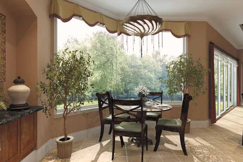 Home Plan - Interior - Dining Room for Mediterranean House Plan #930-175 - 3 bed, 3.5 bath