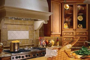 Interior - Kitchen for Mediterranean House Plan #930-98 - 4 bed, 4.5 bath