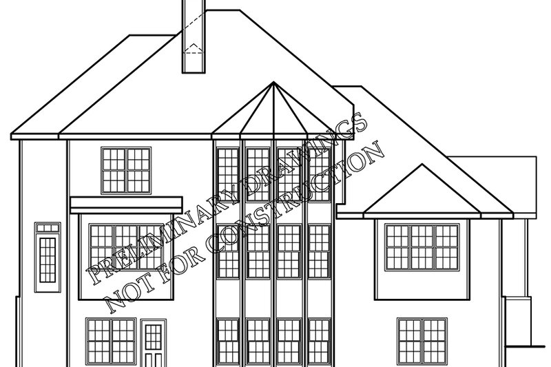 Dream House Plan - Exterior - Rear Elevation for Country House Plan #927-890 - 5 bed, 4 bath