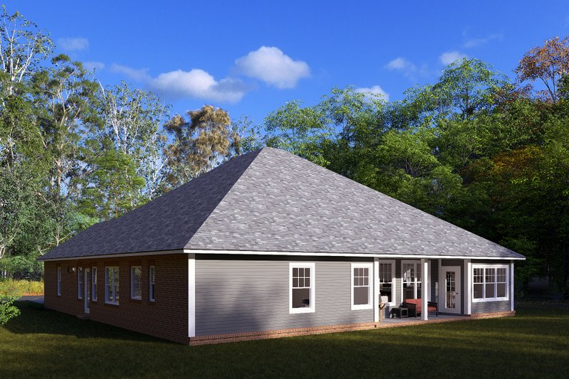 Dream House Plan - Exterior - Other Elevation 1 for Craftsman House Plan #513-2168 - 4 bed, 3.5 bath