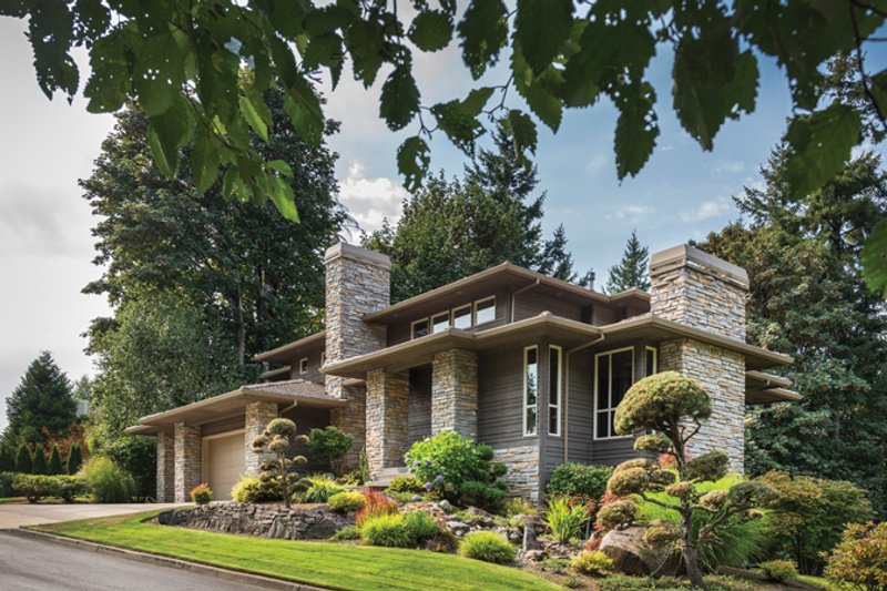 Home Plan - Exterior - Front Elevation 5 for Prairie House Plan #48-747 - 4 bed, 3.5 bath