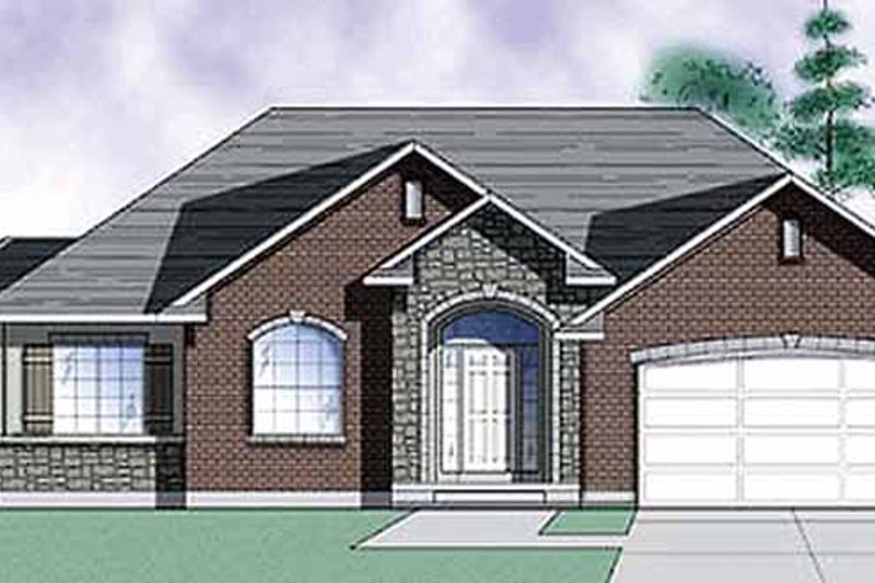 Home Plan - Traditional Exterior - Front Elevation Plan #945-8