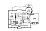 Country Style House Plan - 3 Beds 3 Baths 3161 Sq/Ft Plan #929-857 