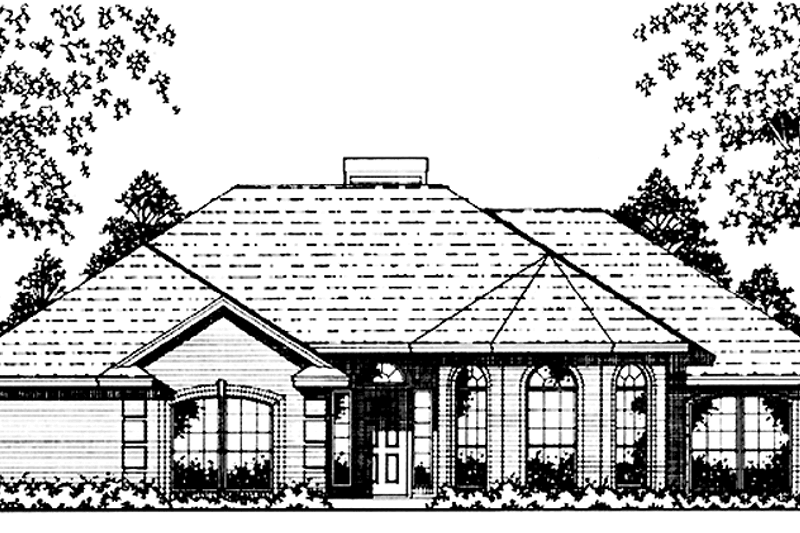 Dream House Plan - Country Exterior - Front Elevation Plan #42-643