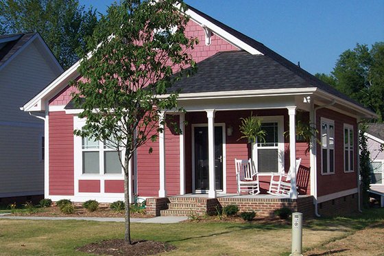 Exterior - Front Elevation 3 for Craftsman House Plan #936-16 - 3 bed, 2 bath