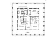 Southern Style House Plan - 5 Beds 4.5 Baths 5689 Sq/Ft Plan #17-2718 