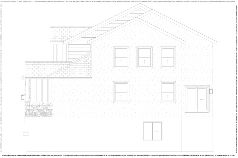 Architectural House Design - Exterior - Other Elevation for Farmhouse House Plan #1060-245 - 3 bed, 2.5 bath