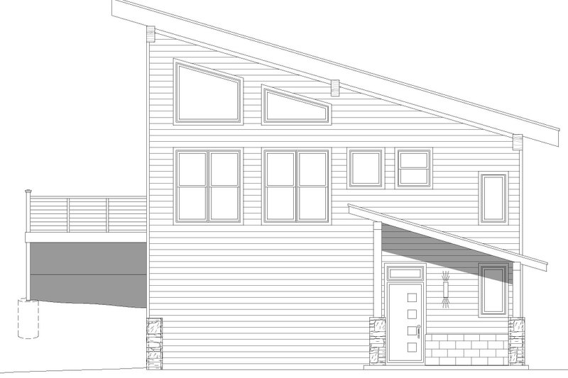Dream House Plan - Exterior - Front Elevation 4 for Country House Plan #932-380 - 1 bed, 1 bath