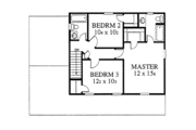 Country Style House Plan - 3 Beds 2.5 Baths 1493 Sq/Ft Plan #1053-15 